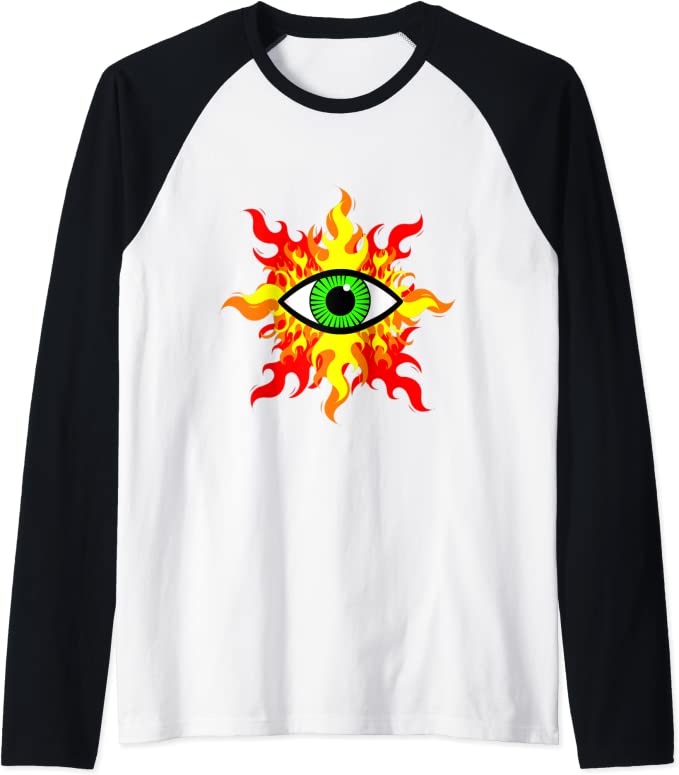 Flaming Eye Raglan